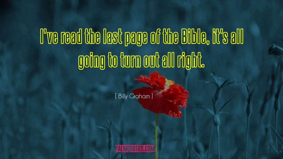 Rightness Bible quotes by Billy Graham