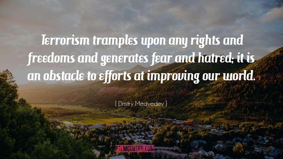 Rights And Freedoms quotes by Dmitry Medvedev