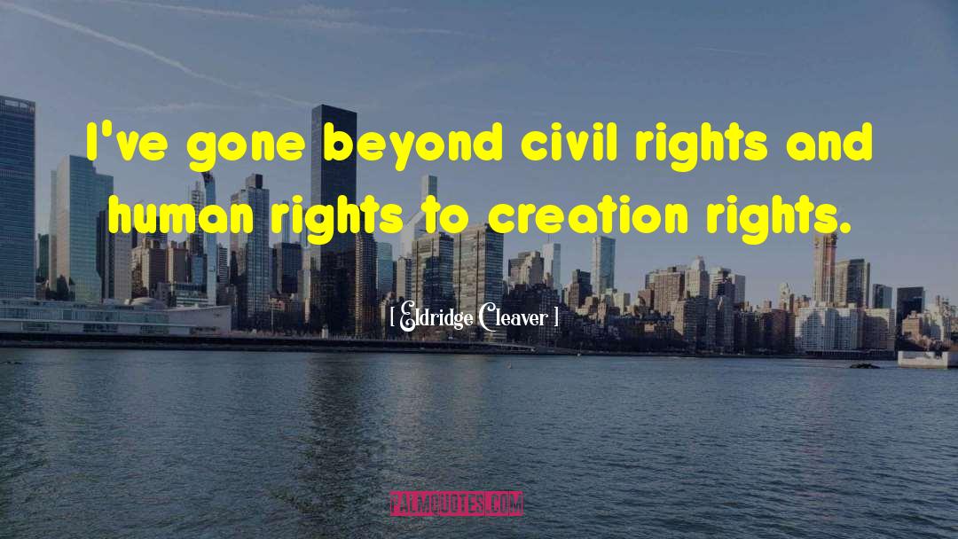 Rights And Responsibilities quotes by Eldridge Cleaver