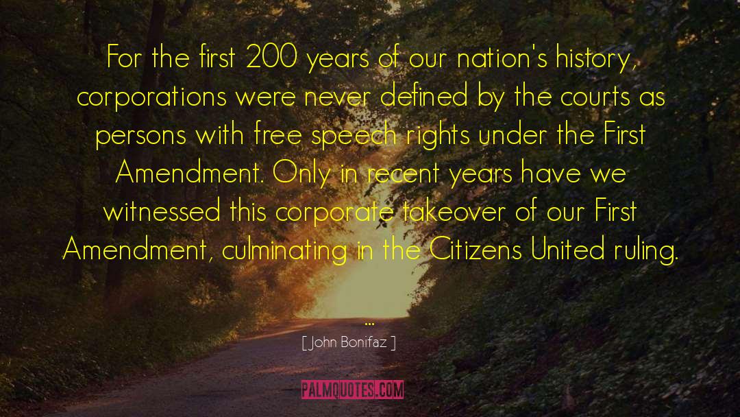 Rights Free Zones quotes by John Bonifaz