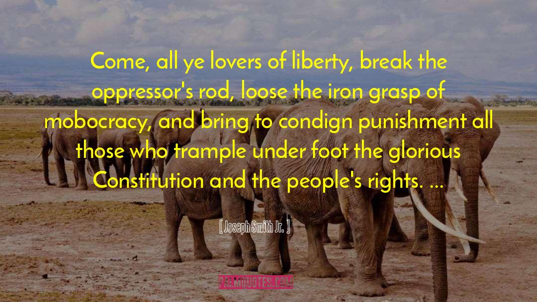Rights Freedom quotes by Joseph Smith Jr.