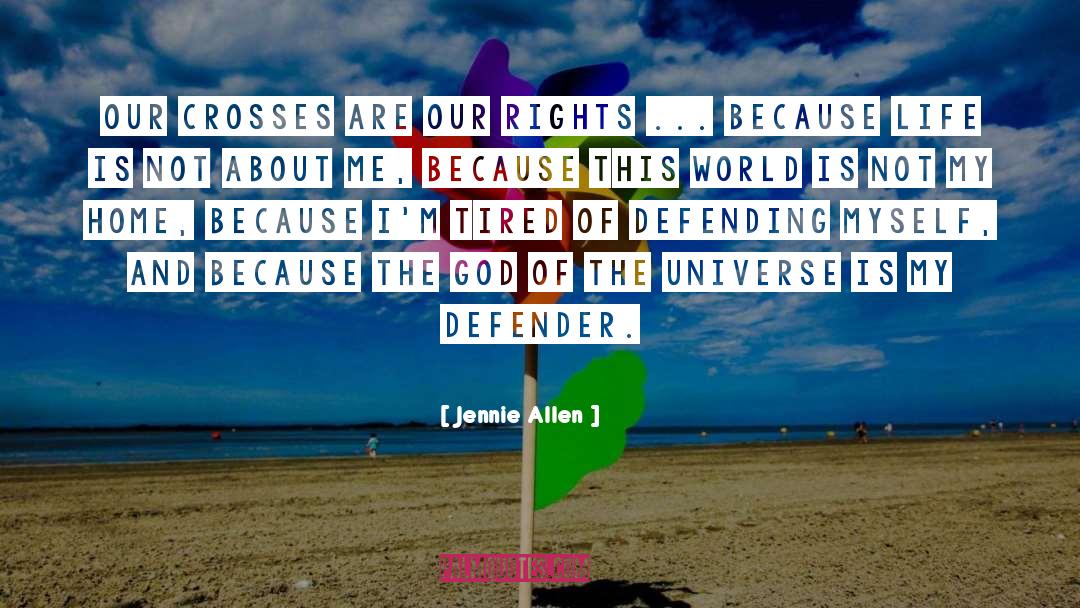 Rights quotes by Jennie Allen