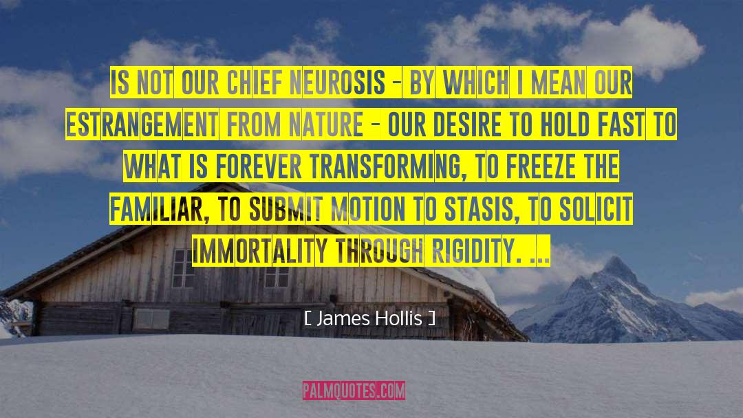 Rigidity quotes by James Hollis