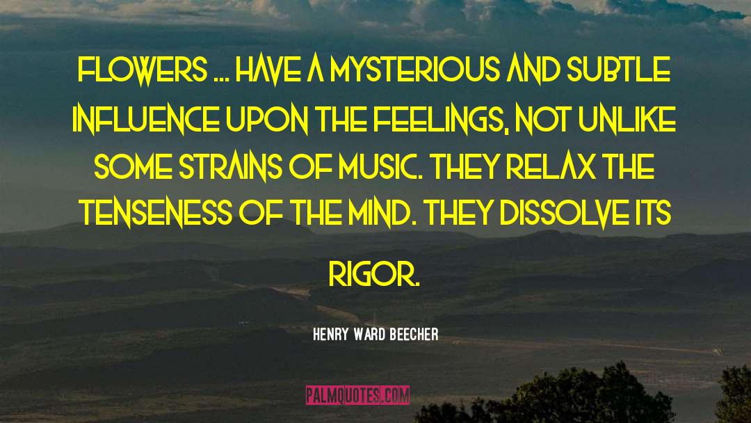 Rigor quotes by Henry Ward Beecher