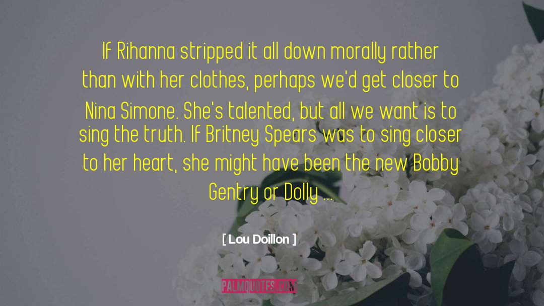 Rihanna quotes by Lou Doillon