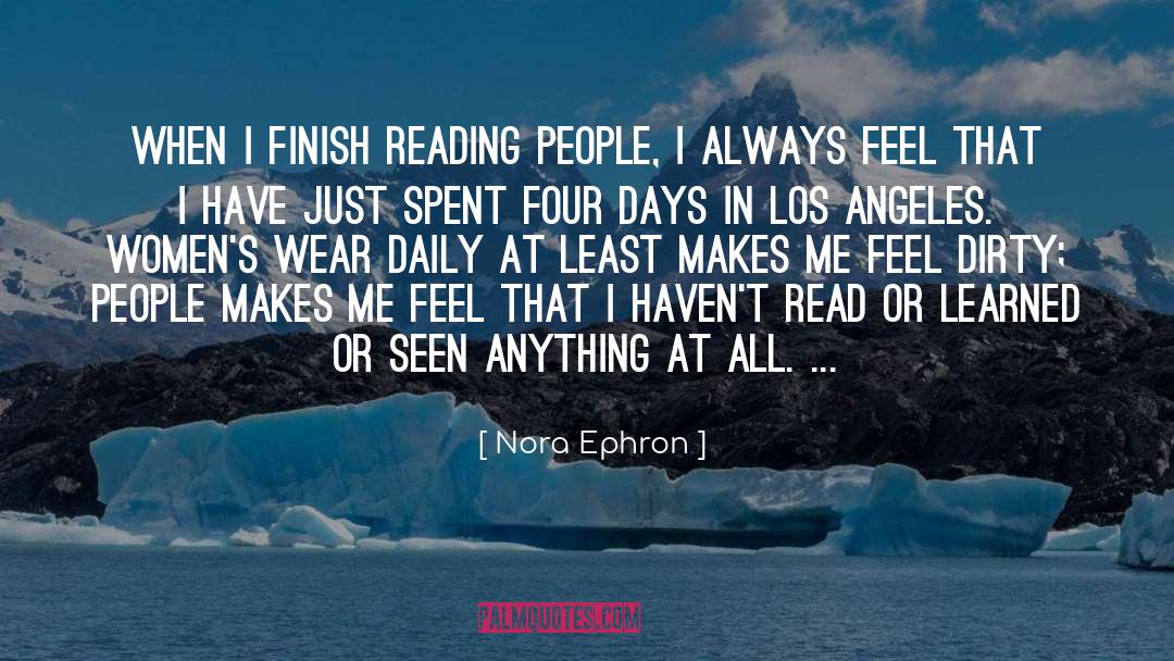 Rimpau Los Angeles quotes by Nora Ephron