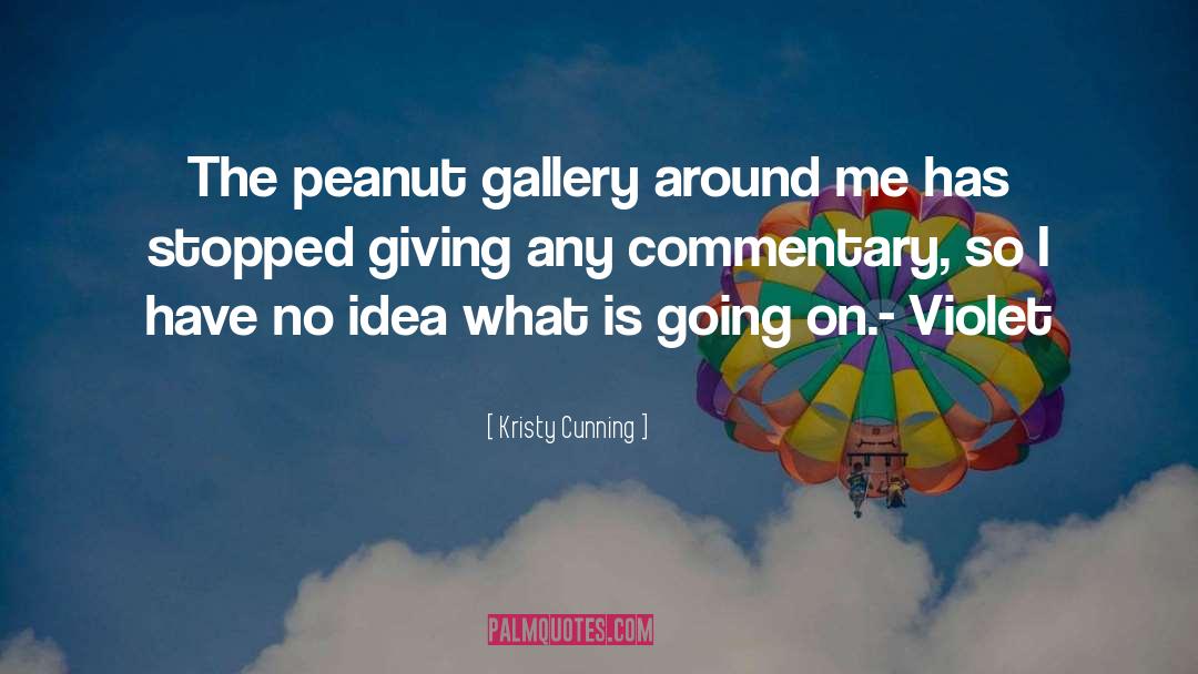 Rindas Peanut quotes by Kristy Cunning