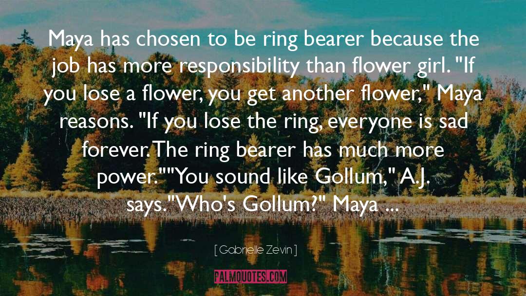 Ring Bearer quotes by Gabrielle Zevin