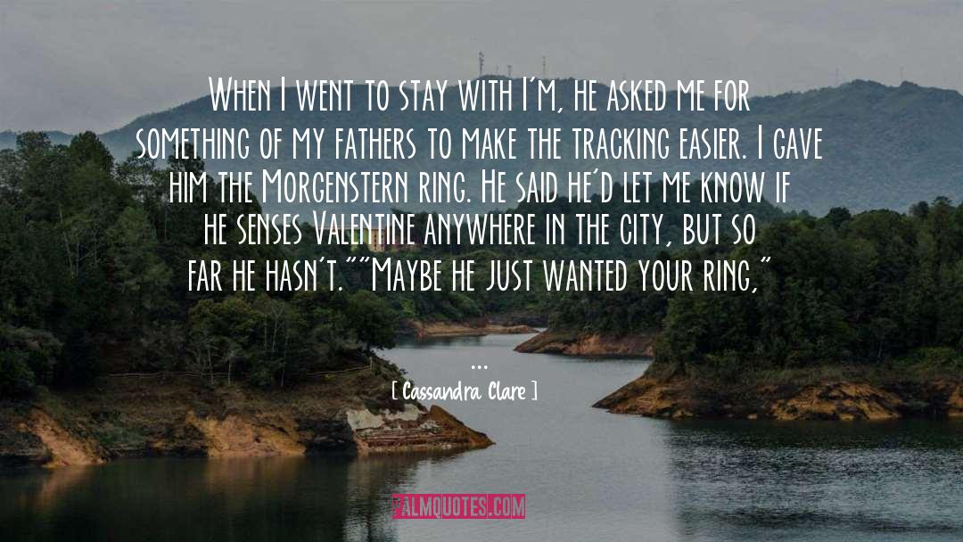 Ring quotes by Cassandra Clare