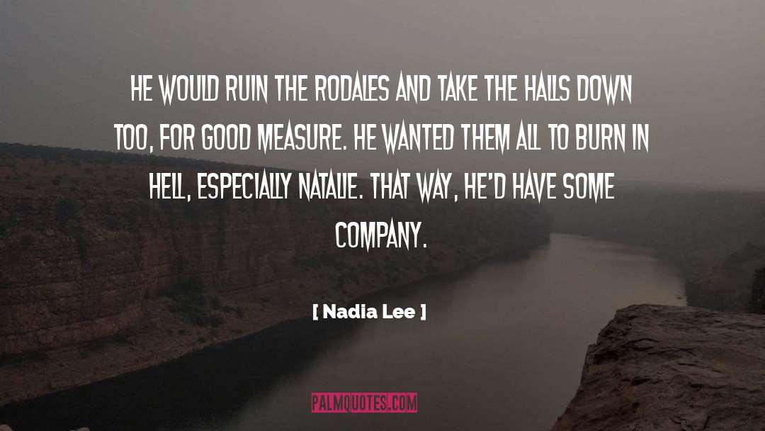 Ringger And Company quotes by Nadia Lee