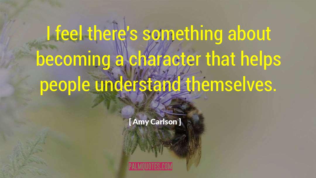 Ringhaver Carlson quotes by Amy Carlson