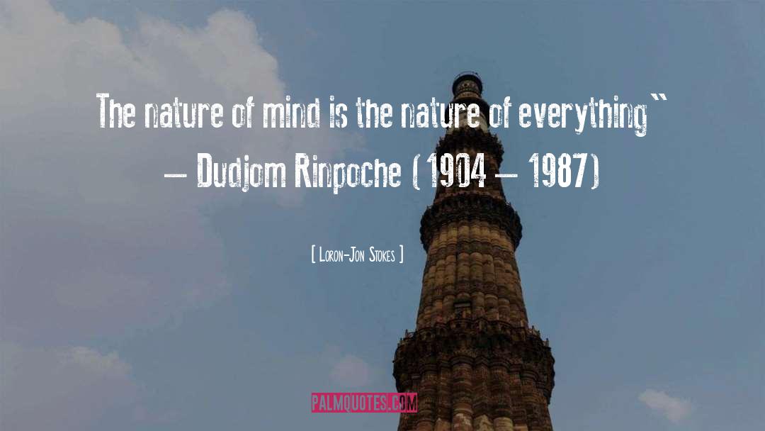 Rinpoche quotes by Loron-Jon Stokes