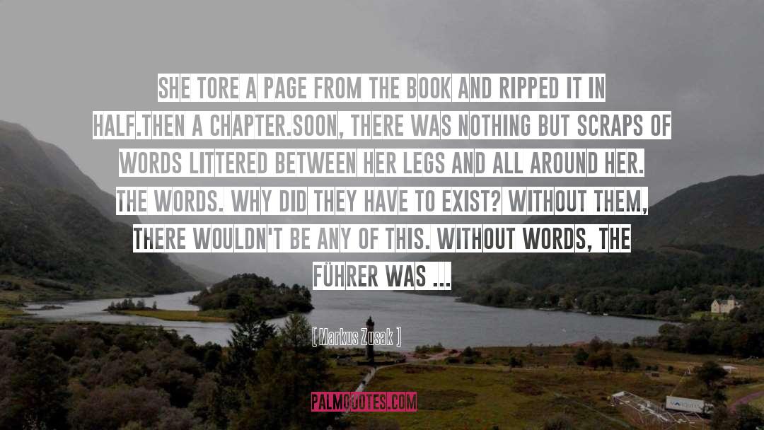 Ripped quotes by Markus Zusak