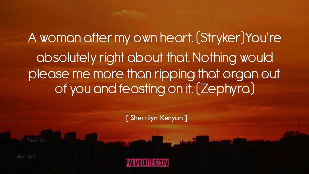 Ripping quotes by Sherrilyn Kenyon