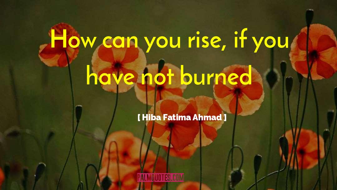 Rise Above quotes by Hiba Fatima Ahmad