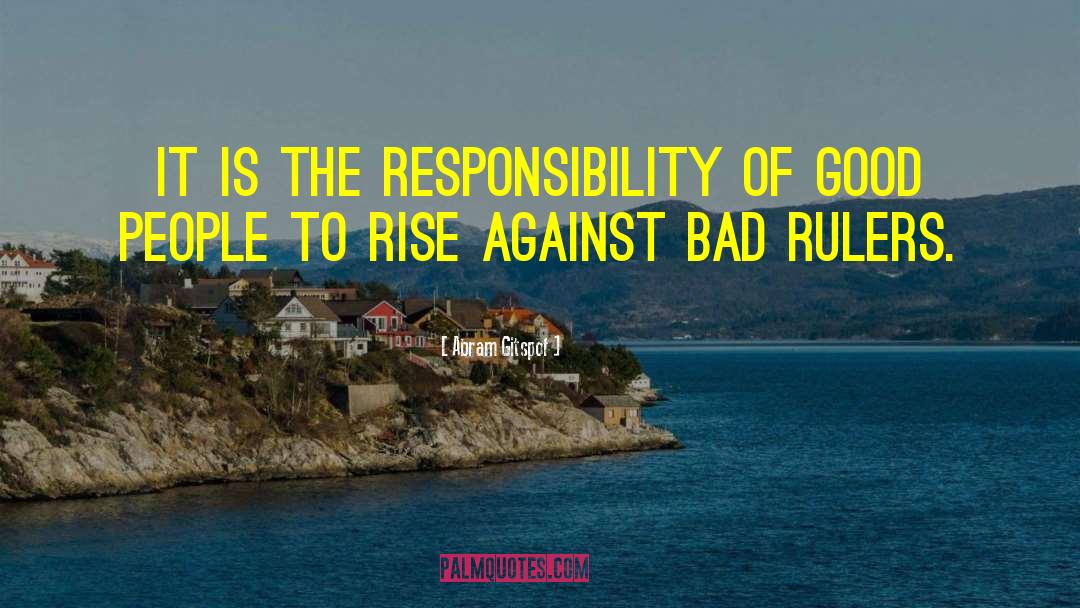 Rise Against quotes by Abram Gitspof