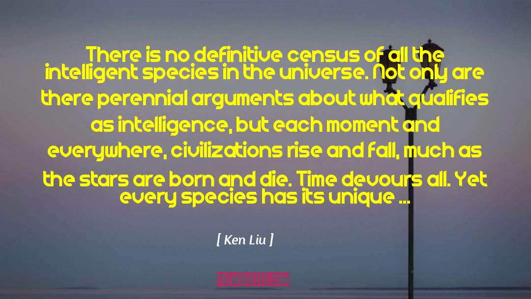 Rise And Fall Of Empires quotes by Ken Liu