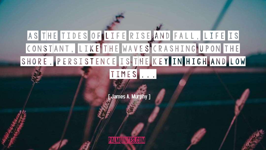 Rise And Fall quotes by James A. Murphy
