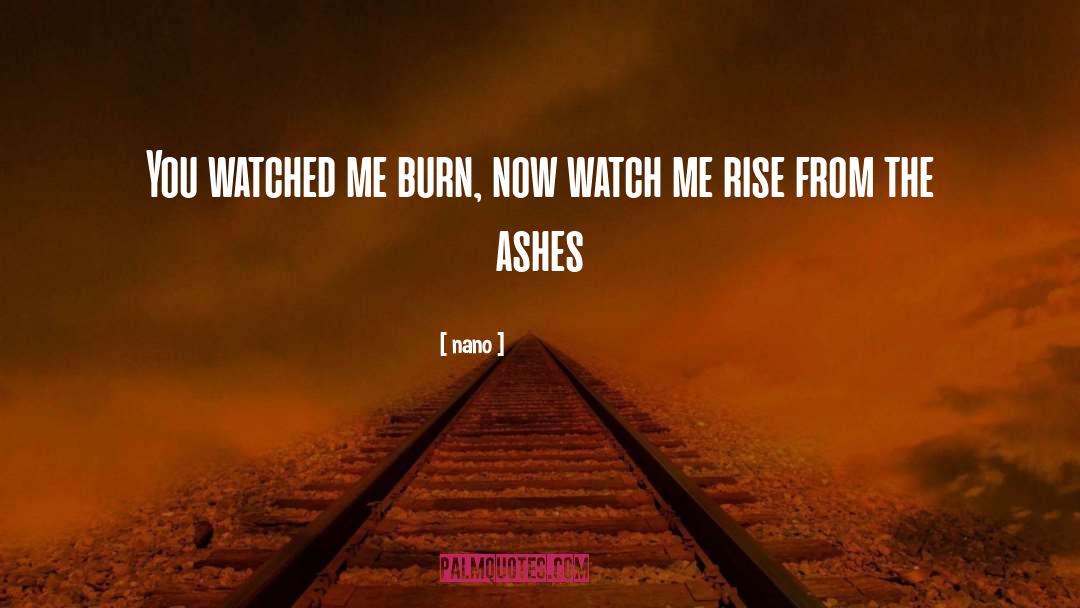 Rise From The Ashes quotes by Nano