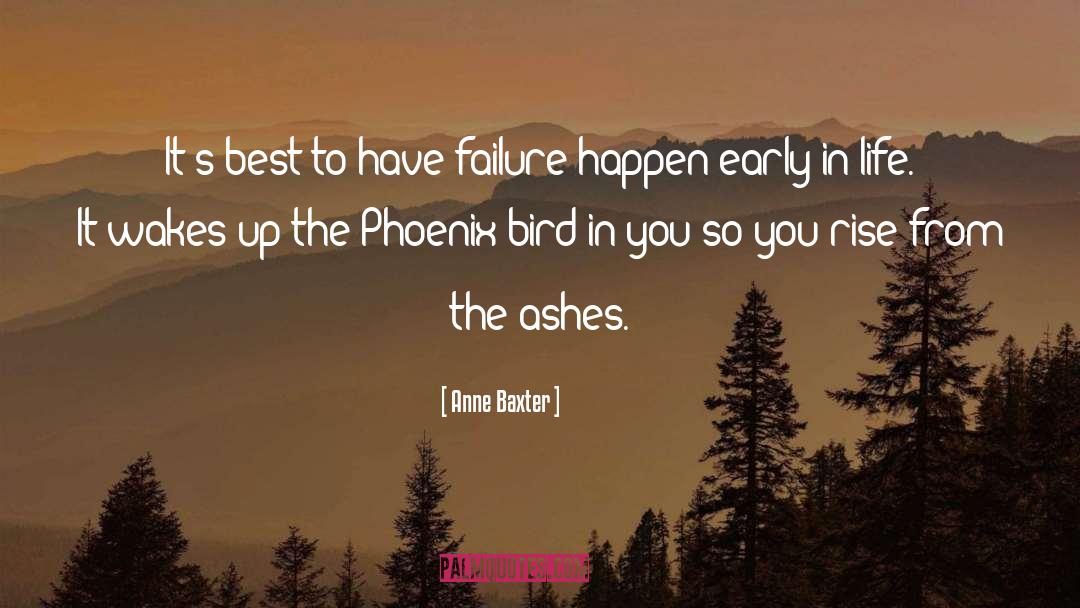 Rise From The Ashes quotes by Anne Baxter