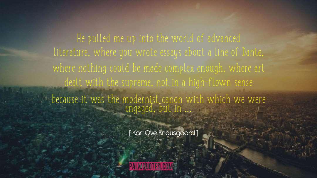 Rising Above It quotes by Karl Ove Knausgaard