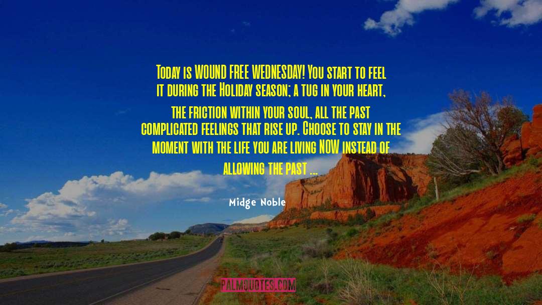 Rising Above Your Past quotes by Midge Noble