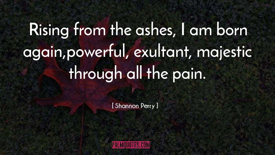 Rising From The Ashes quotes by Shannon Perry