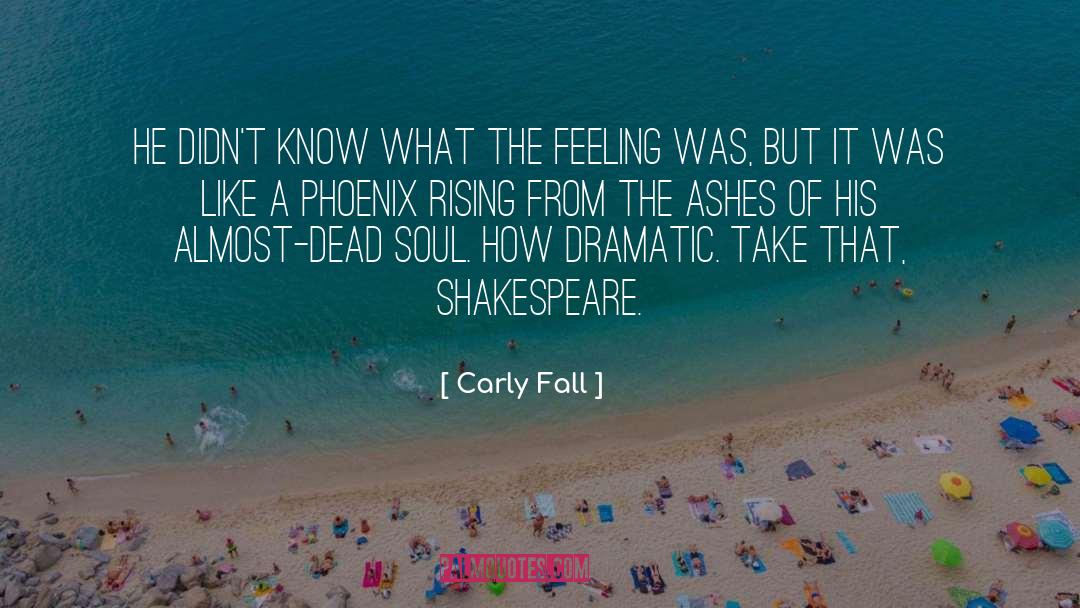 Rising From The Ashes quotes by Carly Fall