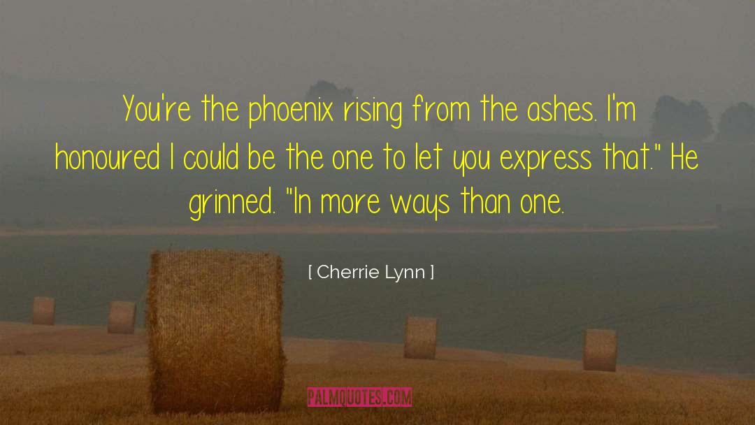 Rising Phoenix Review quotes by Cherrie Lynn