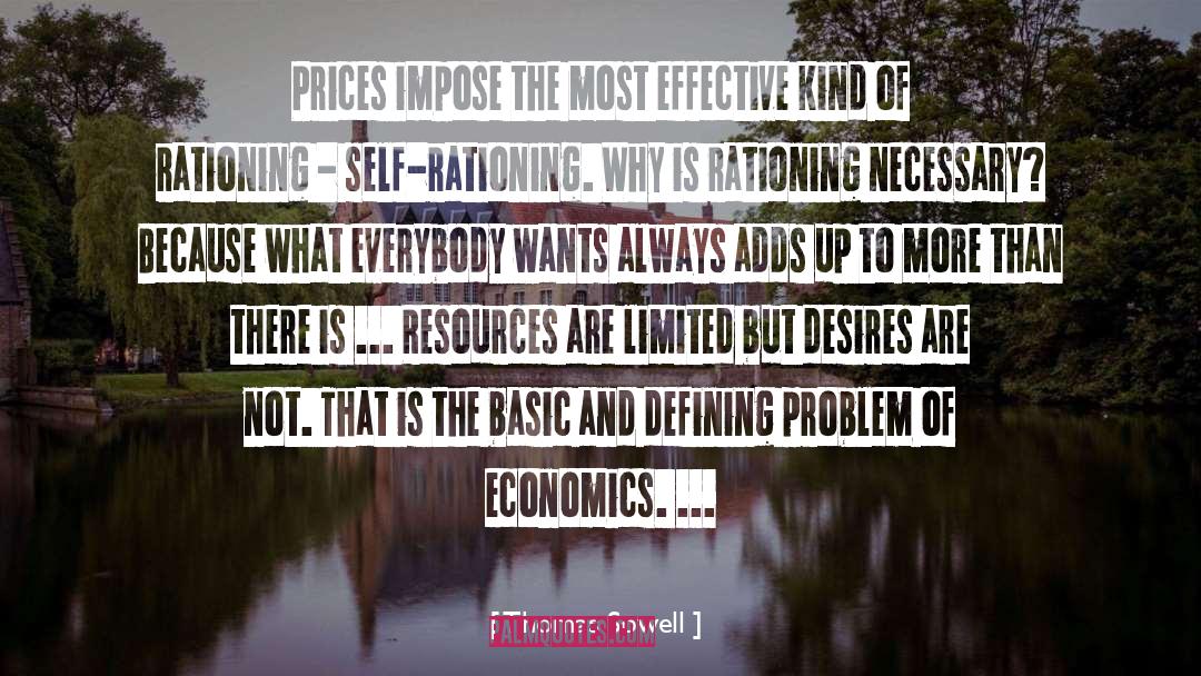Rising Prices quotes by Thomas Sowell