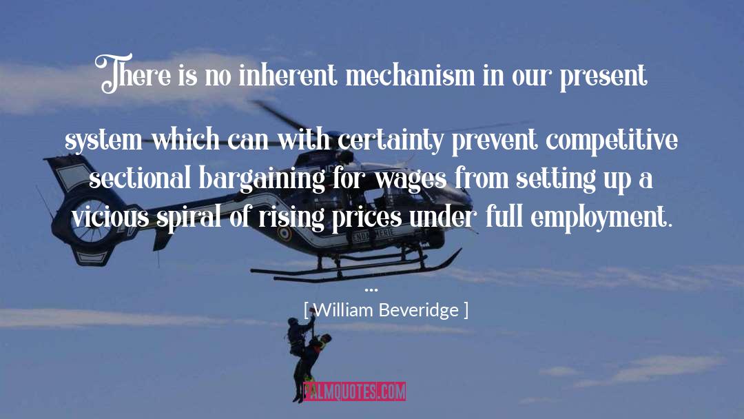 Rising Prices quotes by William Beveridge