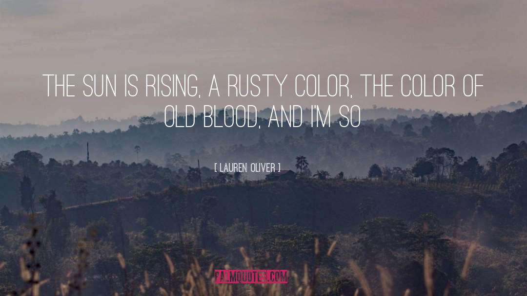 Rising Sun Images With quotes by Lauren Oliver