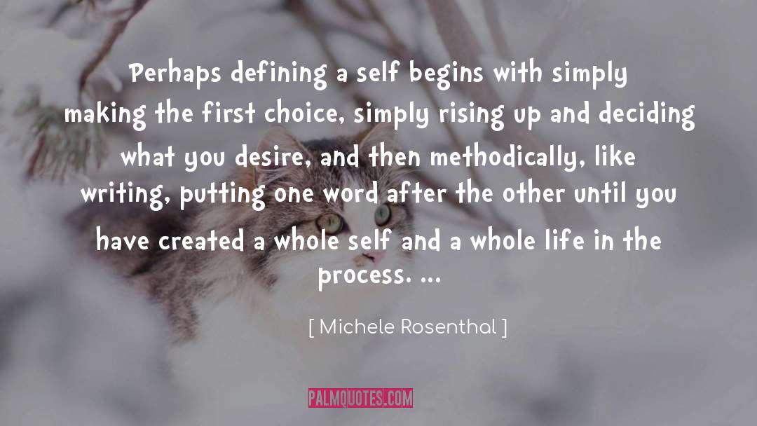 Rising Up quotes by Michele Rosenthal