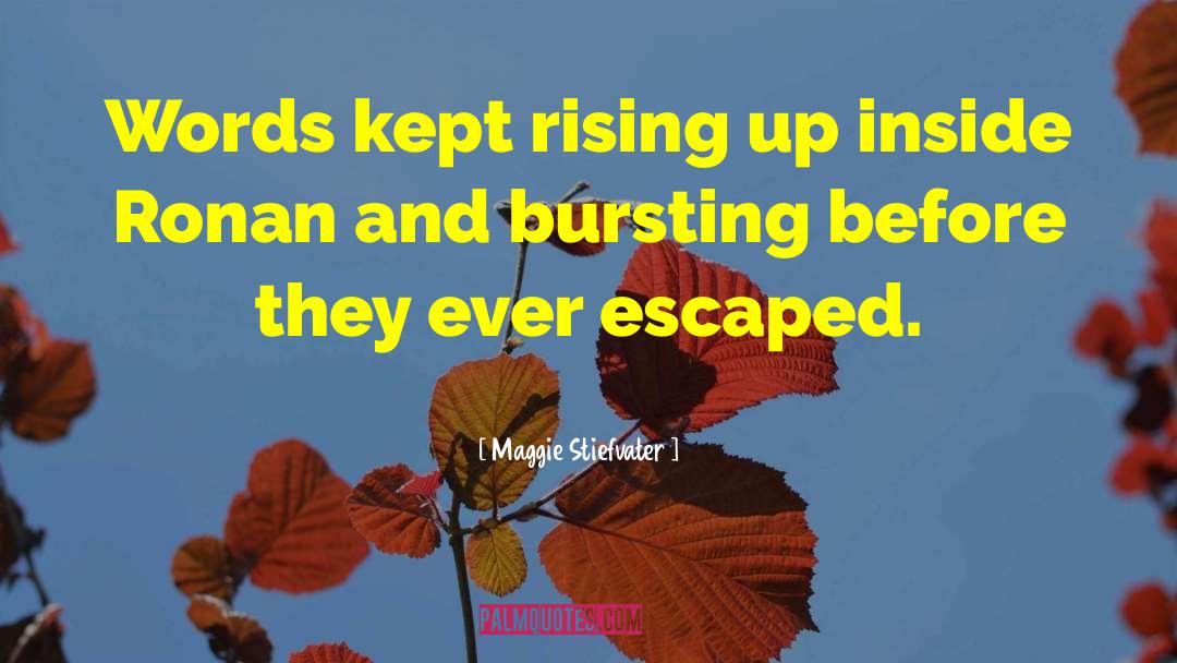 Rising Up quotes by Maggie Stiefvater