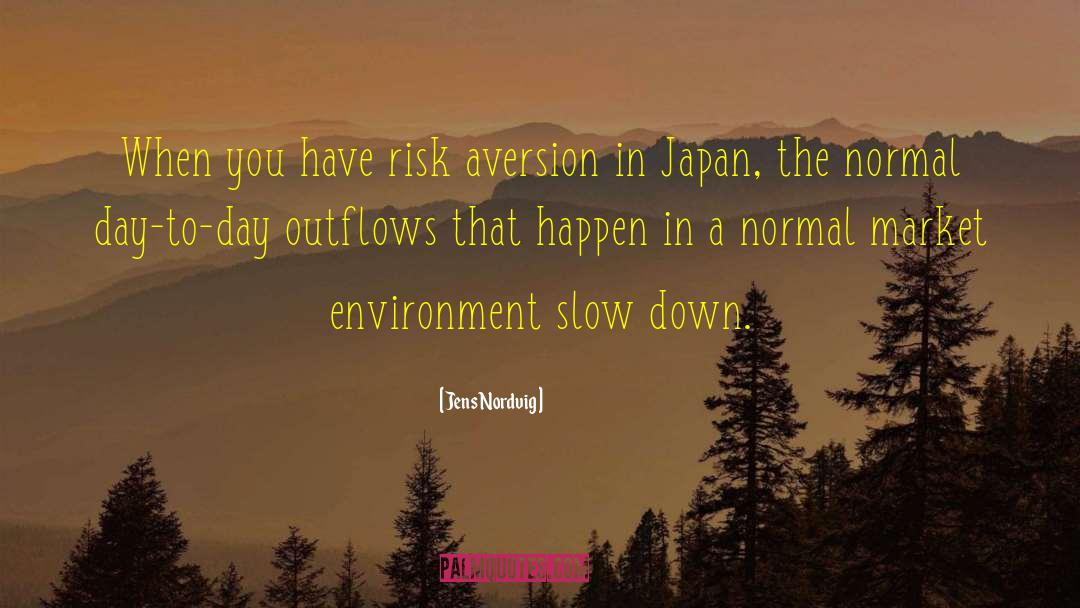 Risk Aversion quotes by Jens Nordvig
