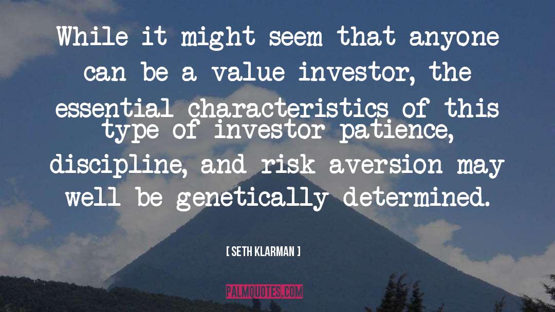 Risk Aversion quotes by Seth Klarman