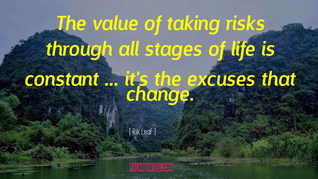 Risk Management quotes by Rik Leaf