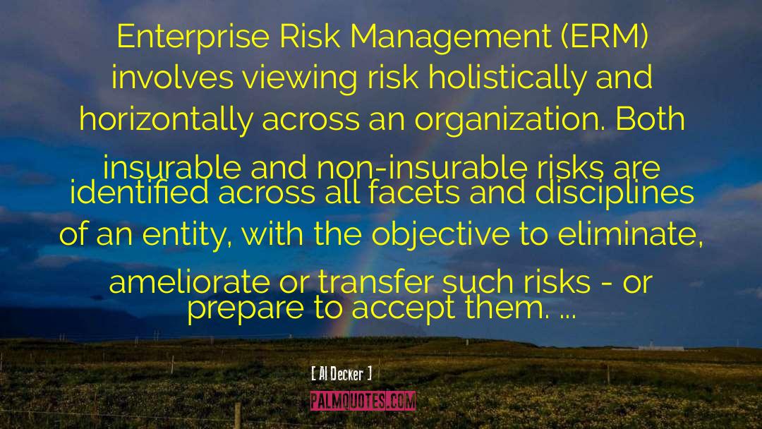 Risk Management quotes by Al Decker