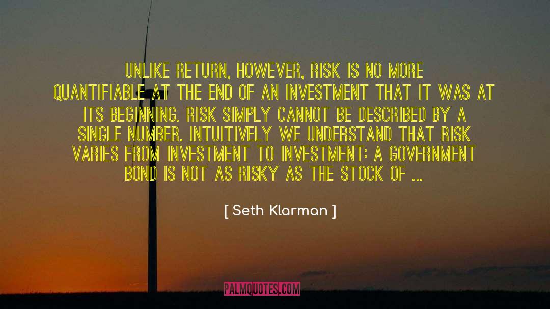 Risk Of Driving quotes by Seth Klarman