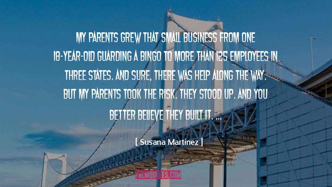 Risk quotes by Susana Martinez