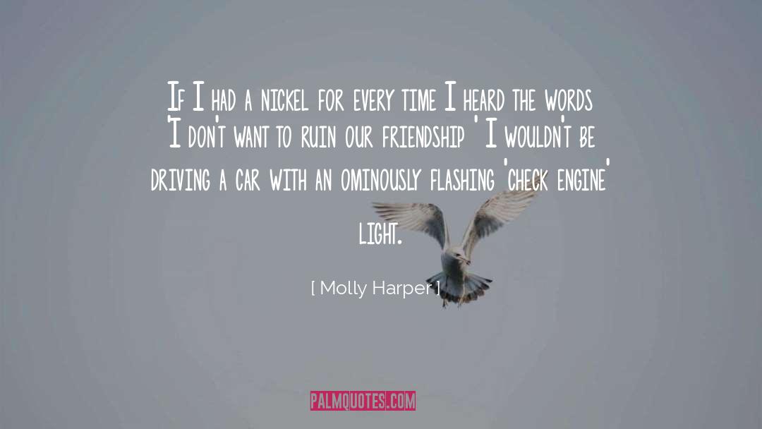 Risking Friendship quotes by Molly Harper