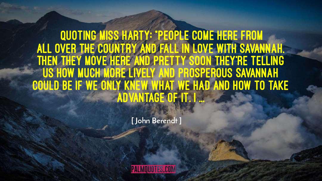 Risking Love quotes by John Berendt