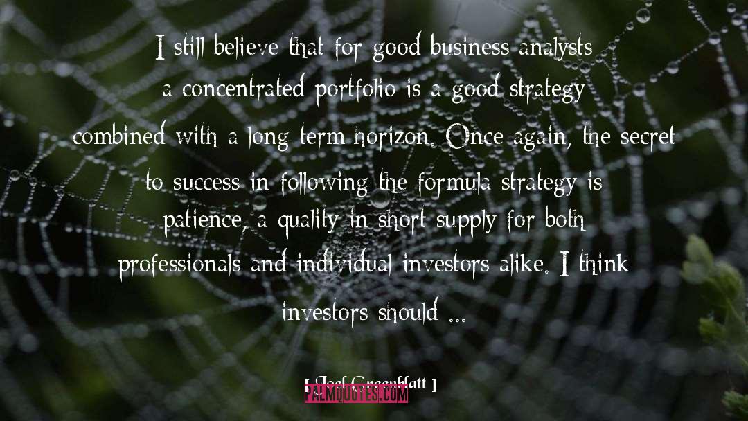 Risky Business quotes by Joel Greenblatt