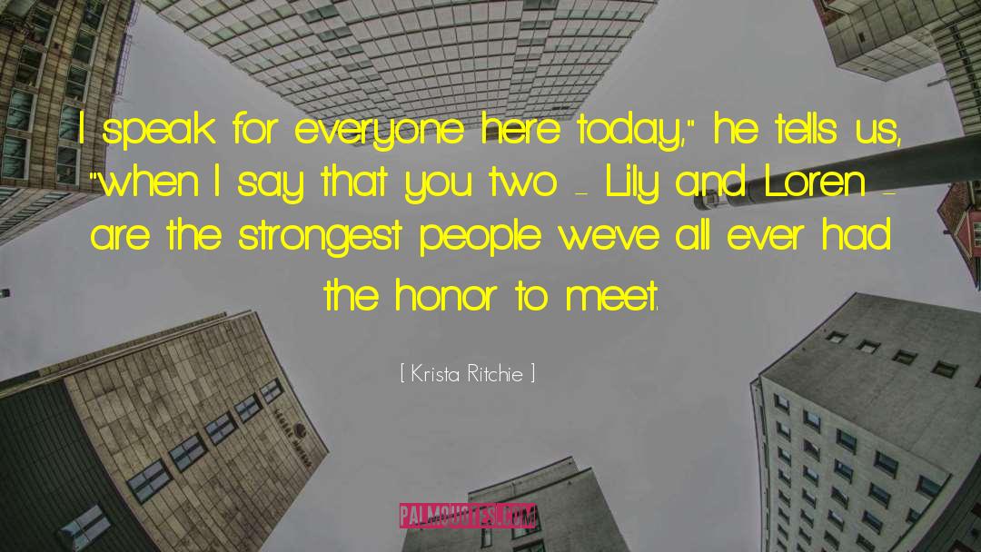 Ritchie quotes by Krista Ritchie
