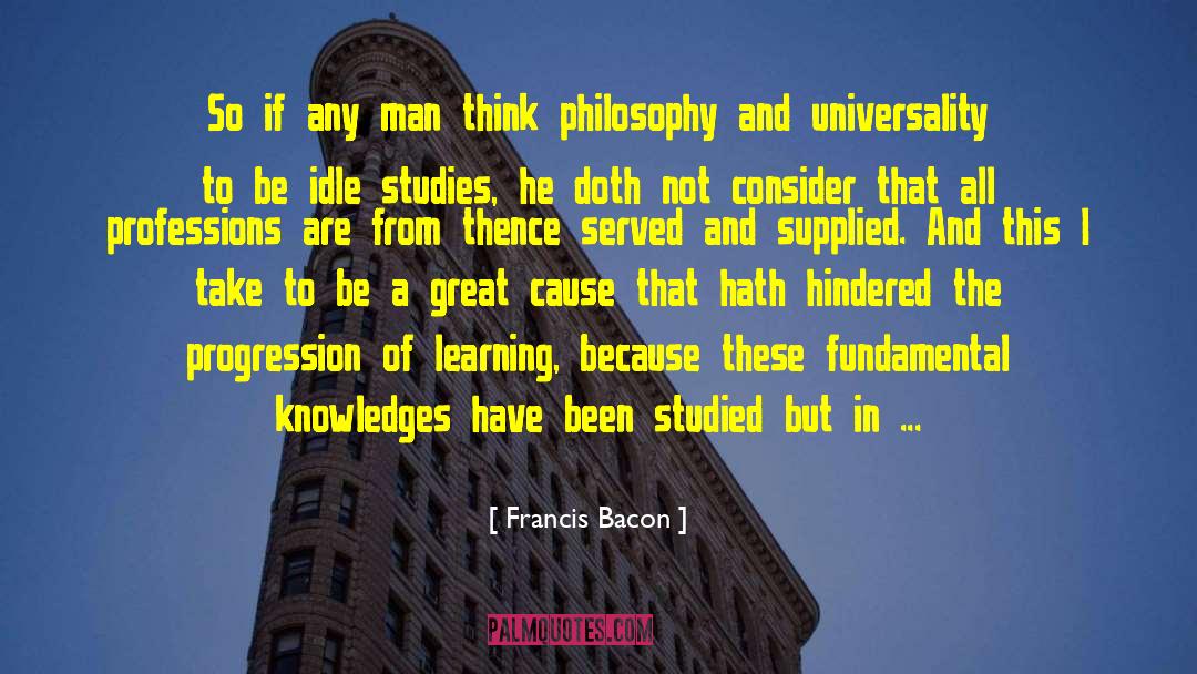 Rite Of Passage quotes by Francis Bacon