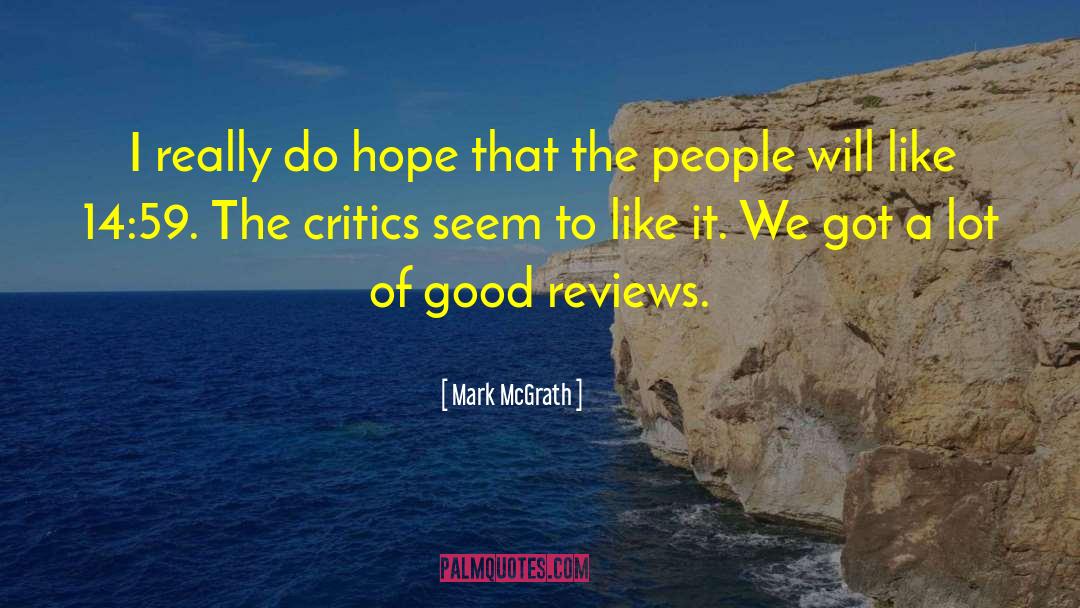 Ritesite Reviews quotes by Mark McGrath