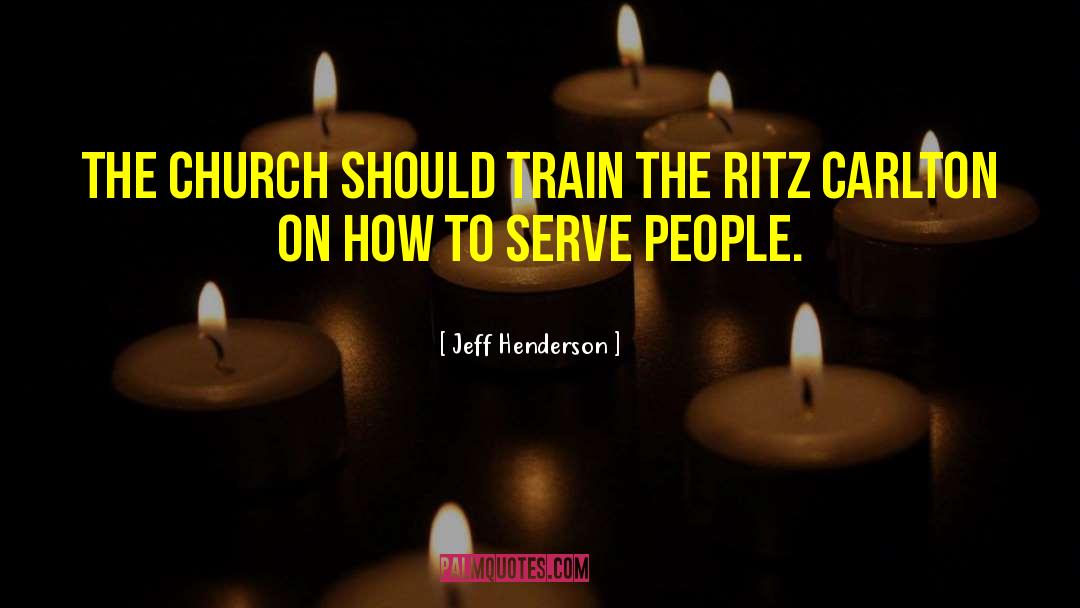 Ritz Crackers quotes by Jeff Henderson