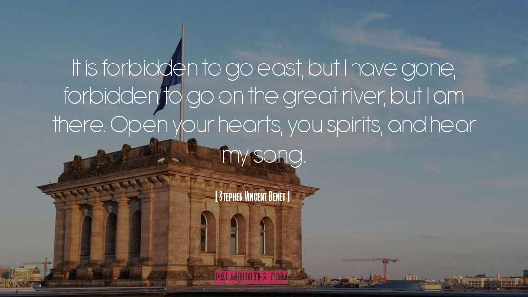 River Mersey quotes by Stephen Vincent Benet