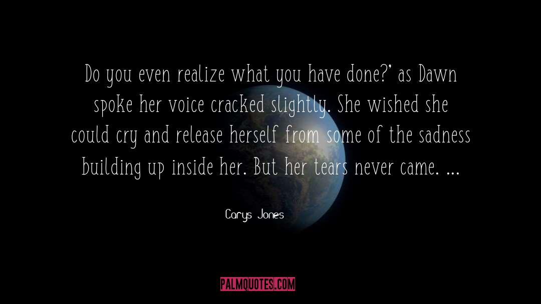 River Of Tears quotes by Carys  Jones