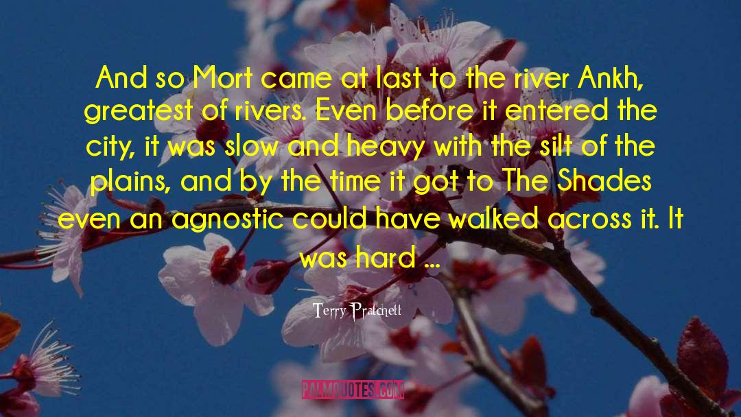 River Phoenix quotes by Terry Pratchett